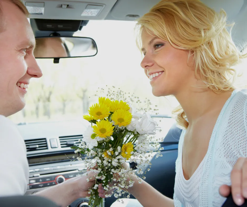 Get Your Car Valentine's Day Ready: Featured Product; valentines day date; picking up a date in the car