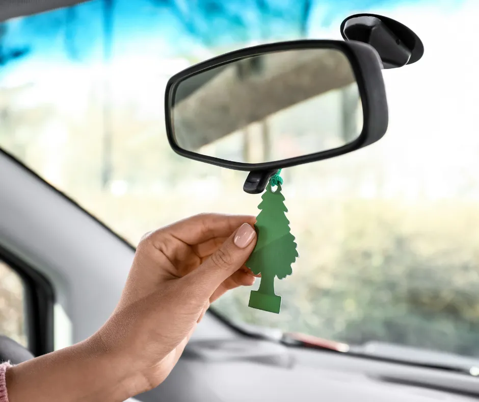 How To Maintain A Clean Car After A Car Wash- Purchase A Car Freshener; car freshener