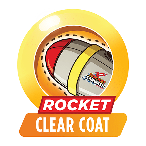 Rocket Carwash clear coat