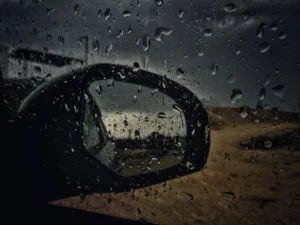 Does Rain Clean Your Car? - Rain on car window