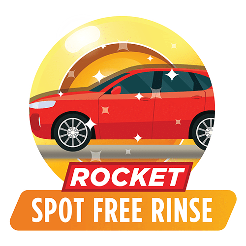 Rocket Carwash Spot Free rinse