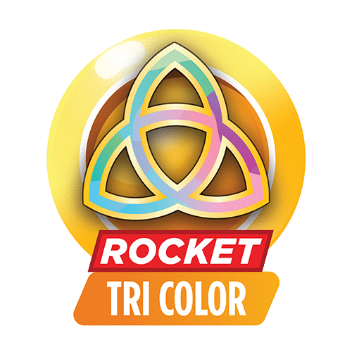 rocket tri color